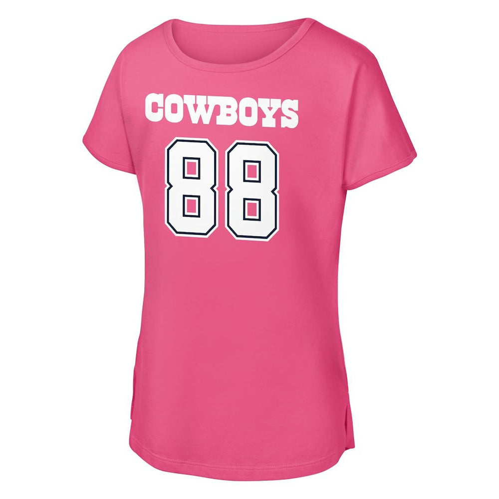 CeeDee Lamb  Girls Youth Player Name & Number T-Shirt - Dallas Cowboys