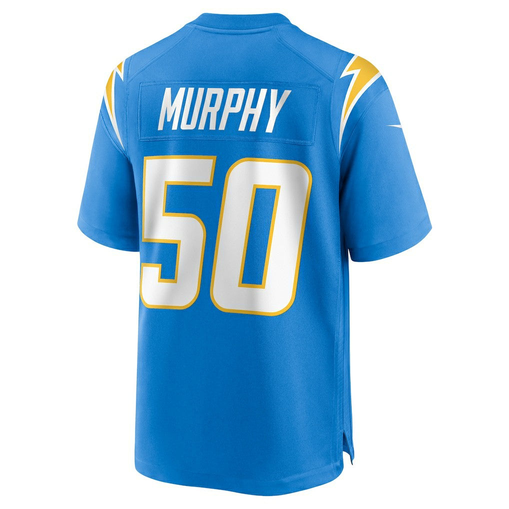 Caleb Murphy  Team Game Jersey - Los Angeles Chargers
