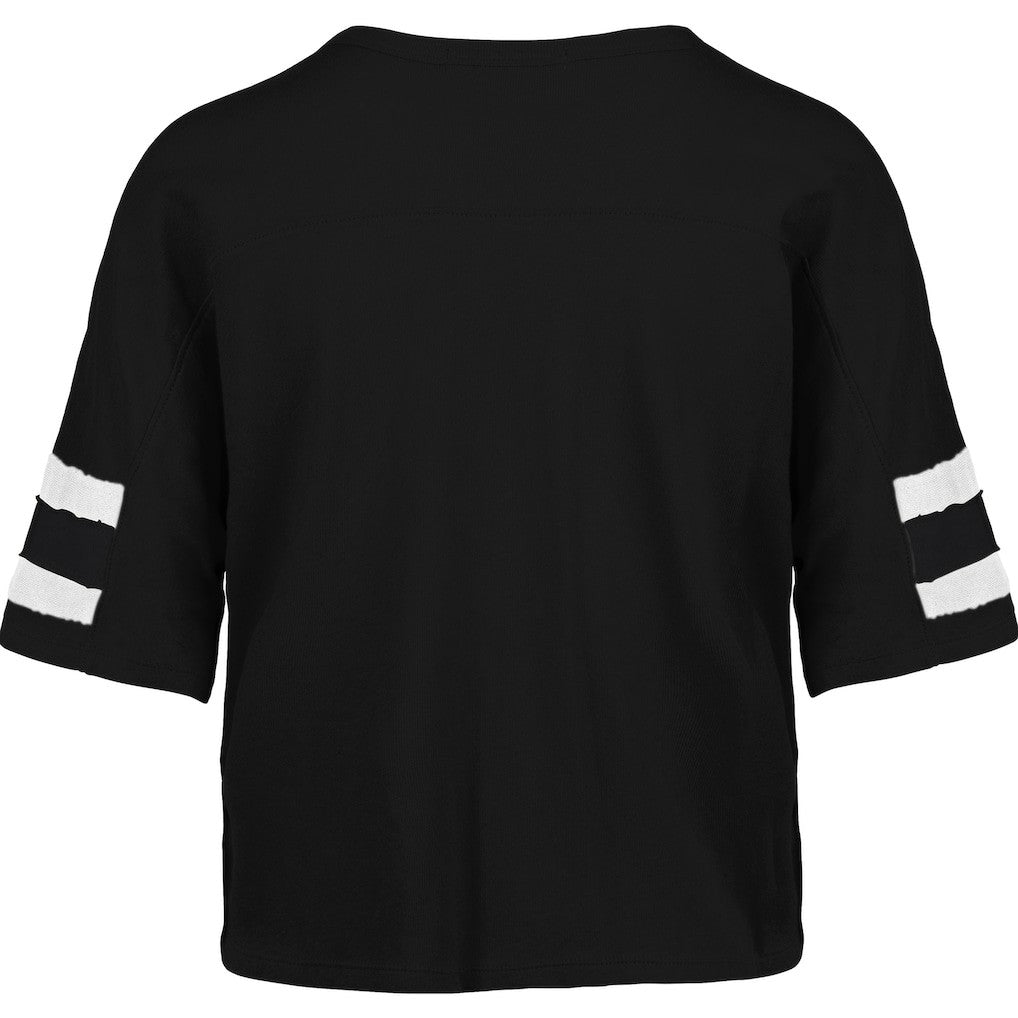 '47 Women's Premier Scout Cropped V-Neck T-Shirt - Baltimore Ravens