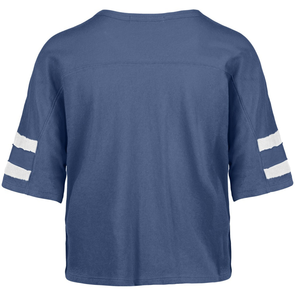 '47 Women's Premier Scout Cropped V-Neck T-Shirt - Detroit Lions