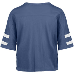 '47 Women's Premier Scout Cropped V-Neck T-Shirt - Detroit Lions