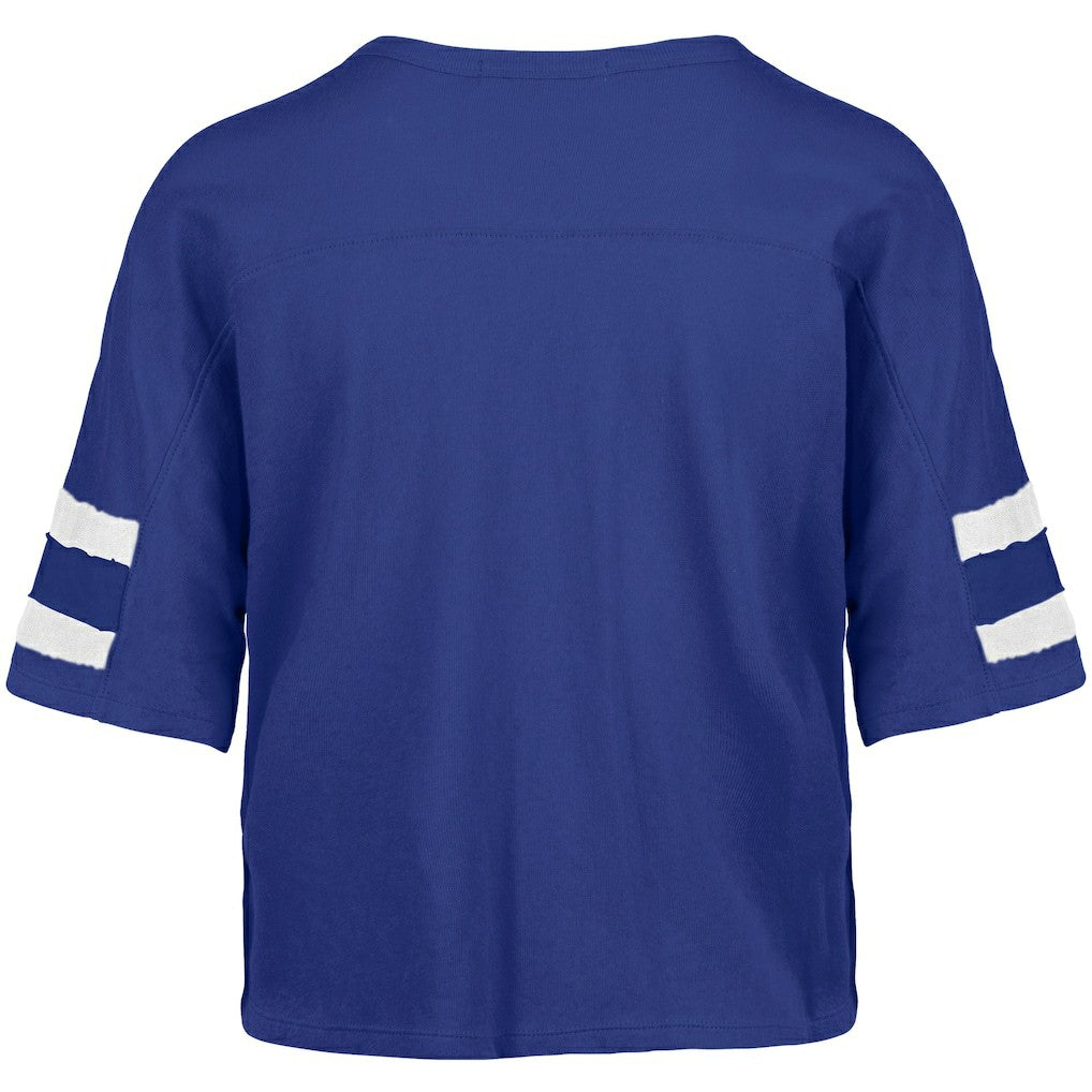 '47 Women's Premier Scout Cropped V-Neck T-Shirt - Indianapolis Colts