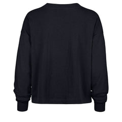 '47 Women's Muse Sydney Long Sleeve Cropped T-Shirt - New England Patriots