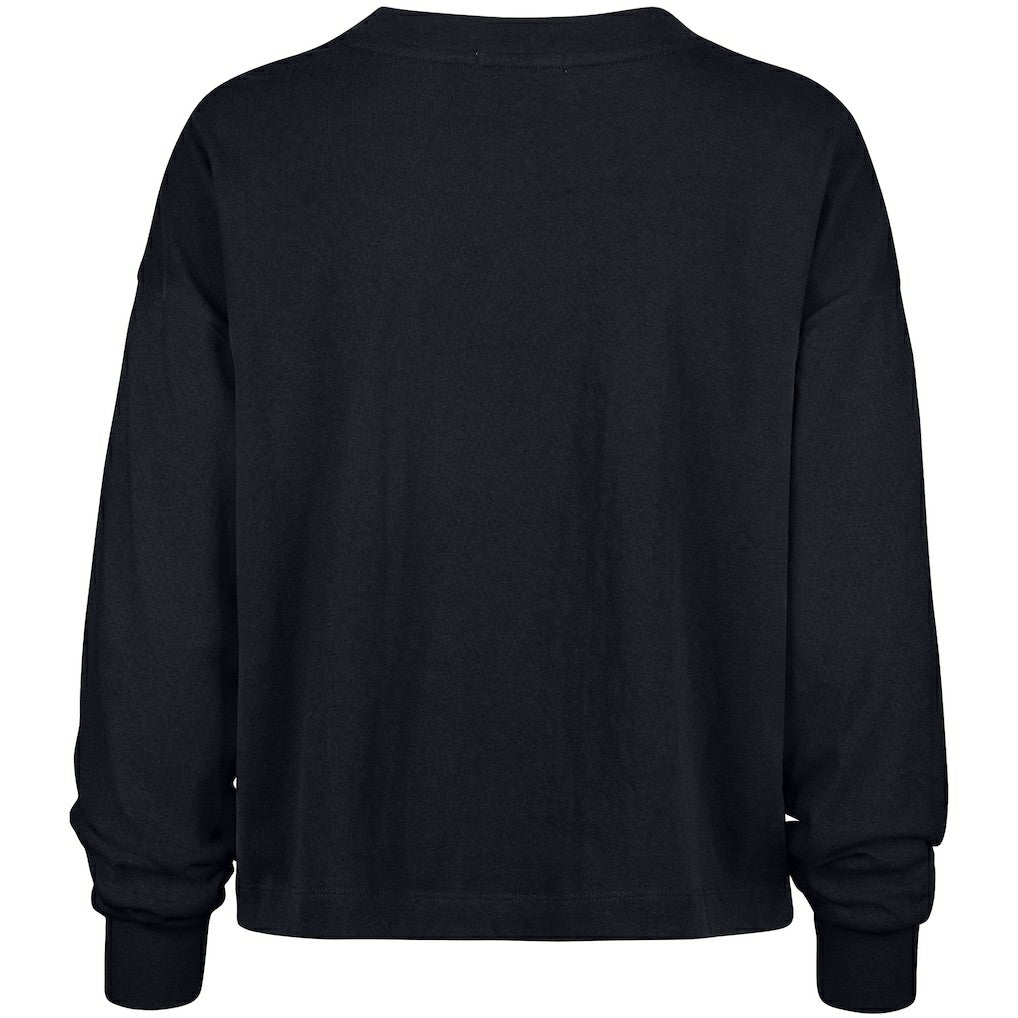'47 Women's Muse Sydney Long Sleeve Cropped T-Shirt - Chicago Bears