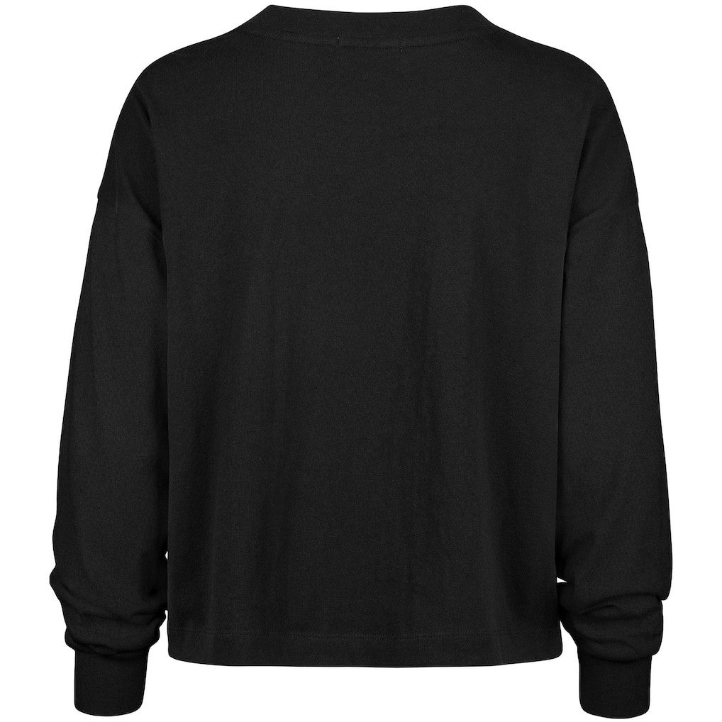 '47 Women's Muse Sydney Long Sleeve Cropped T-Shirt - Cincinnati Bengals