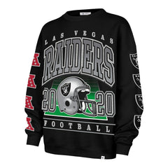 '47 Women's Go Big Oversized Pullover Sweatshirt - Las Vegas Raiders