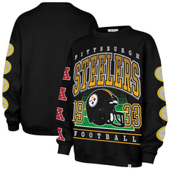 '47 Women's Go Big Oversized Pullover Sweatshirt - Pittsburgh Steelers