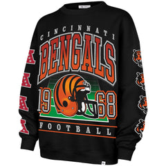 '47 Women's Go Big Oversized Pullover Sweatshirt - Cincinnati Bengals