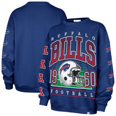 '47 Women's Go Big Oversized Pullover Sweatshirt - Buffalo Bills