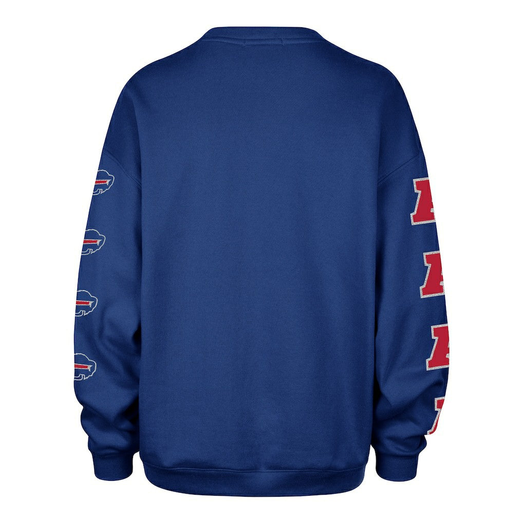 '47 Women's Go Big Oversized Pullover Sweatshirt - Buffalo Bills