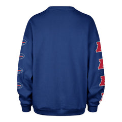 '47 Women's Go Big Oversized Pullover Sweatshirt - Buffalo Bills