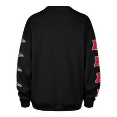 '47 Women's Go Big Oversized Pullover Sweatshirt - Baltimore Ravens