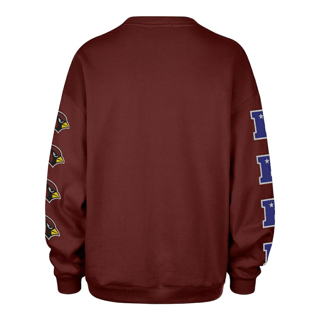 '47 Women's Go Big Oversized Pullover Sweatshirt - Arizona Cardinals
