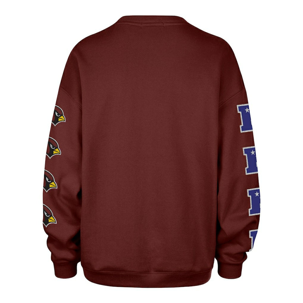 '47 Women's Go Big Oversized Pullover Sweatshirt - Arizona Cardinals