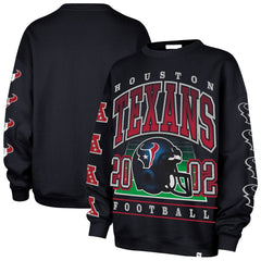 '47 Women's Go Big Oversized Pullover Sweatshirt - Houston Texans