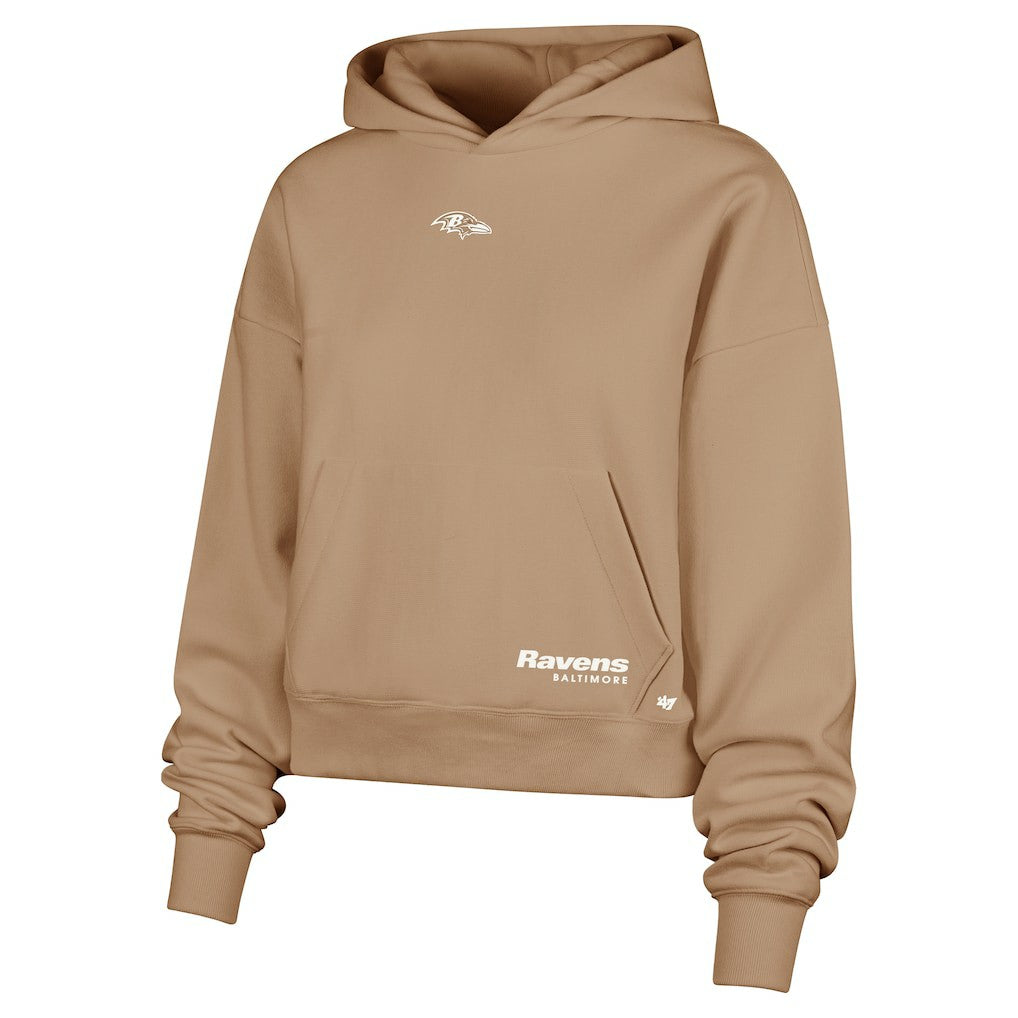 '47 Women's Sue Foundation Portabella Pullover Hoodie - Baltimore Ravens