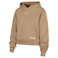 '47 Women's Sue Foundation Portabella Pullover Hoodie - Detroit Lions
