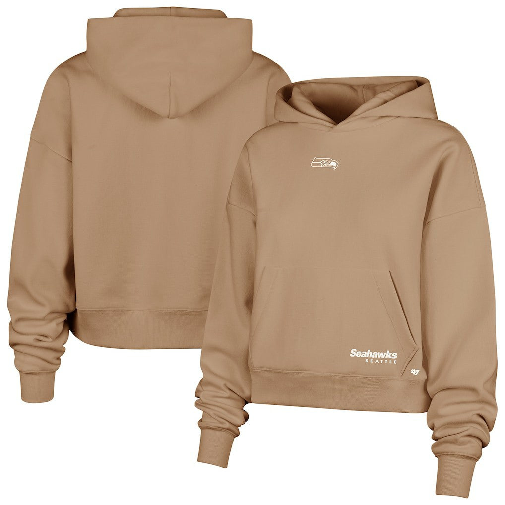 '47 Women's Sue Foundation Portabella Pullover Hoodie - Seattle Seahawks