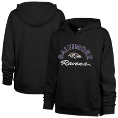 '47 Women's Whirlwind Naomi Pullover Hoodie - Baltimore Ravens