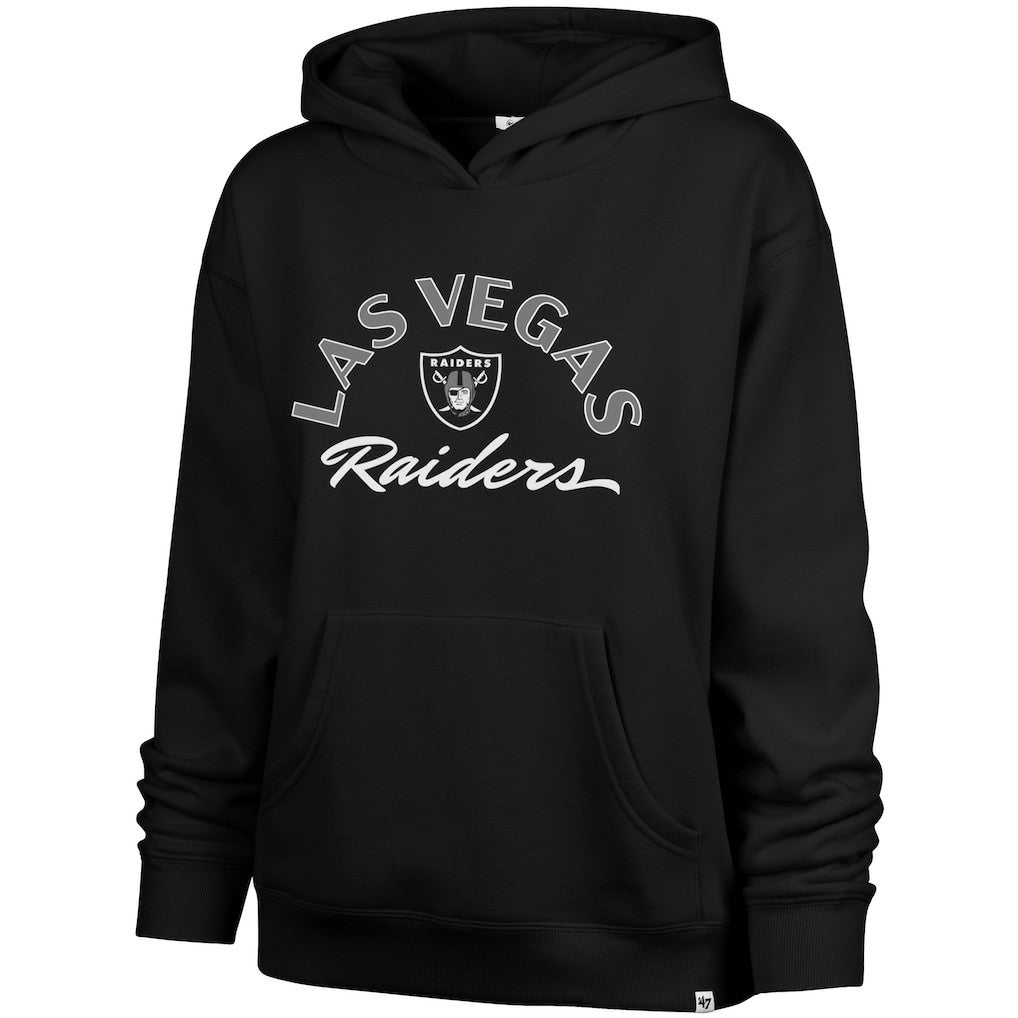 '47 Women's Whirlwind Naomi Pullover Hoodie - Las Vegas Raiders