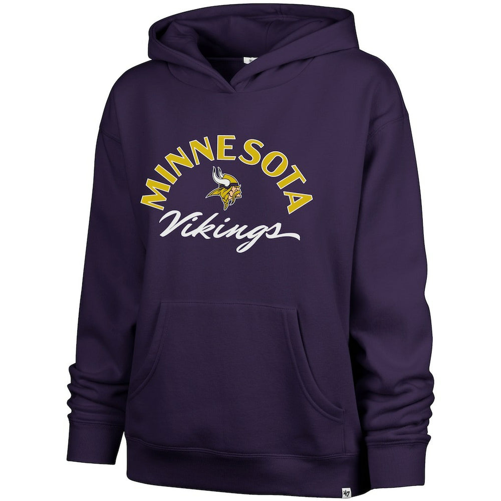 '47 Women's Whirlwind Naomi Pullover Hoodie - Minnesota Vikings