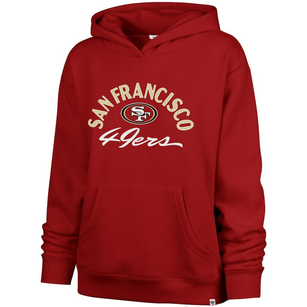'47 Women's Whirlwind Naomi Pullover Hoodie - San Francisco 49ers