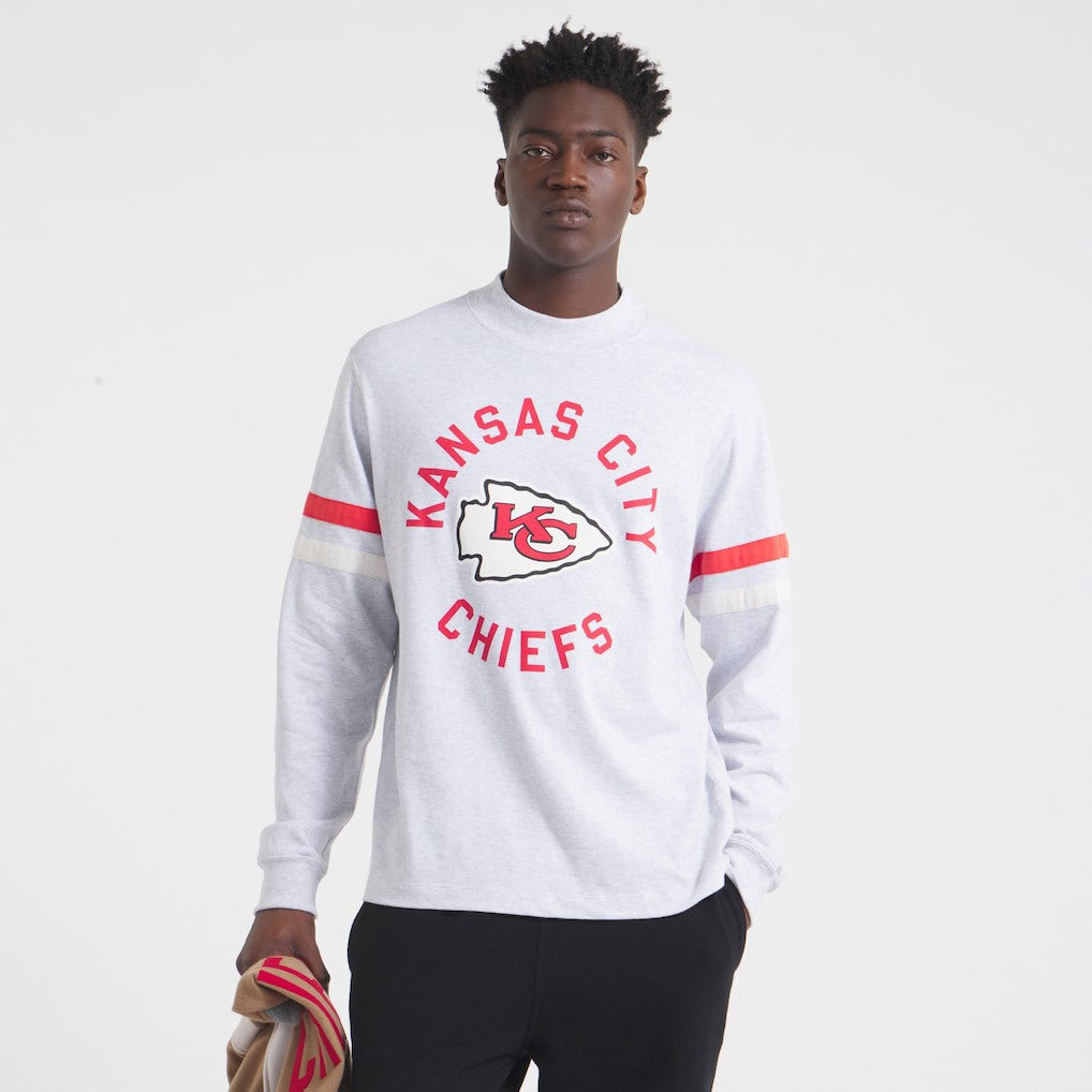x Todd Snyder Premium Jersey Mock Neck Tee - Kansas City Chiefs
