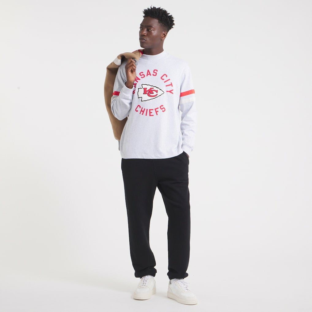 x Todd Snyder Premium Jersey Mock Neck Tee - Kansas City Chiefs