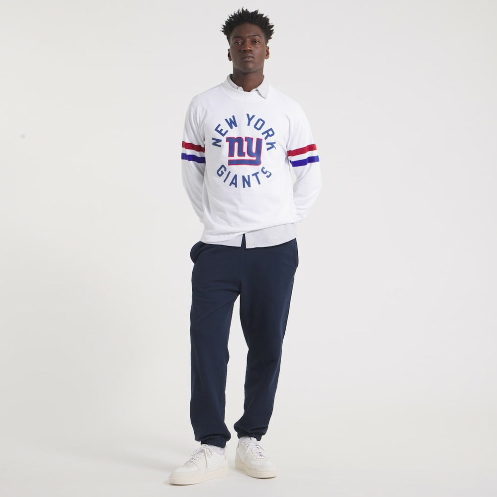 x Todd Snyder Premium Jersey Mock Neck Tee - New York Giants