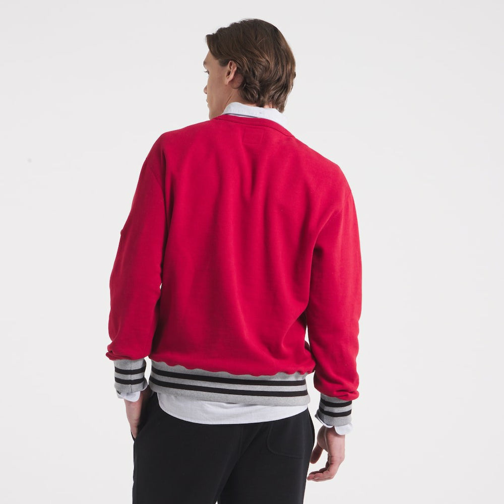 x Todd Snyder Relaxed Canadian Fleece Crew - Kansas City Chiefs