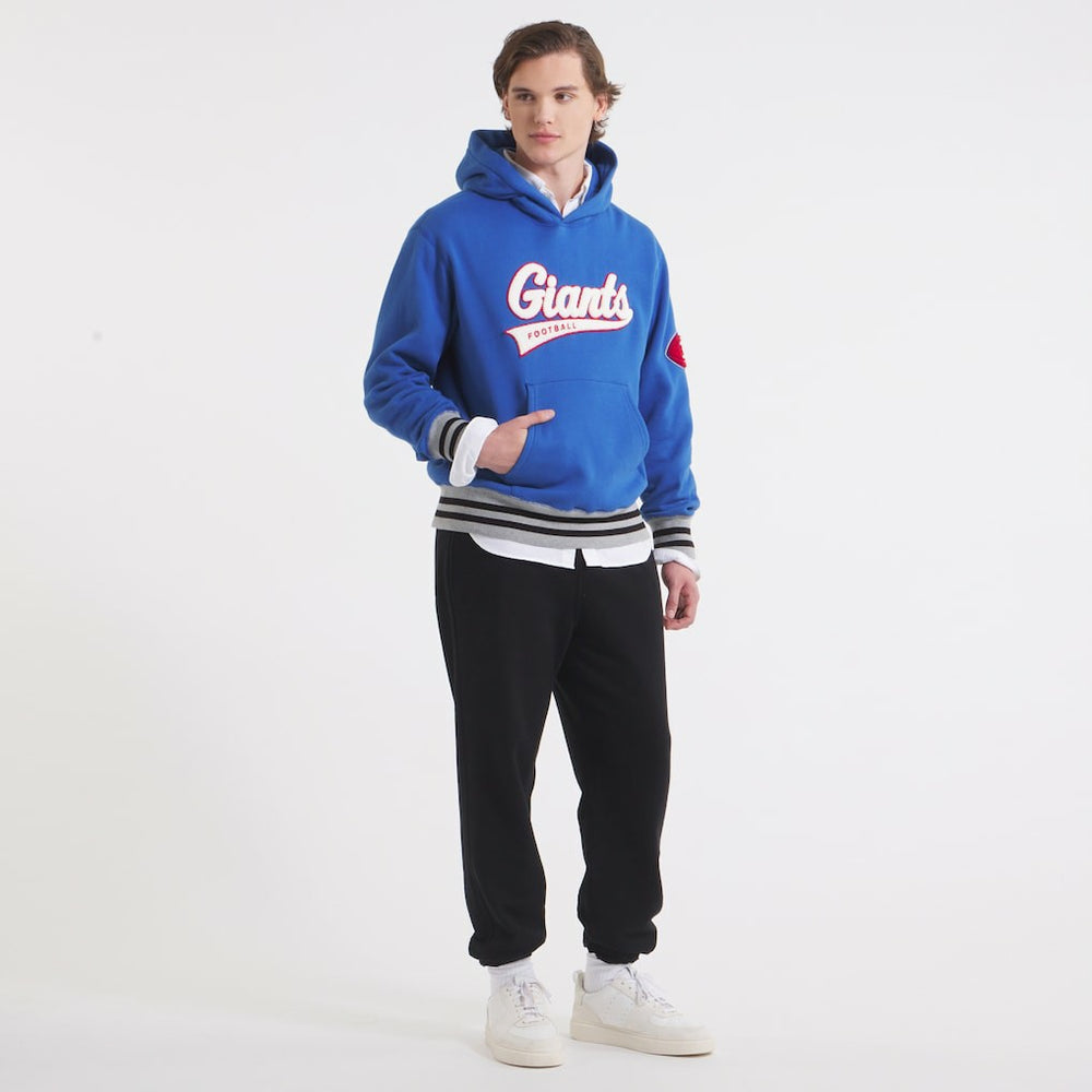 x Todd Snyder Relaxed Canadian Fleece Hoodie - New York Giants