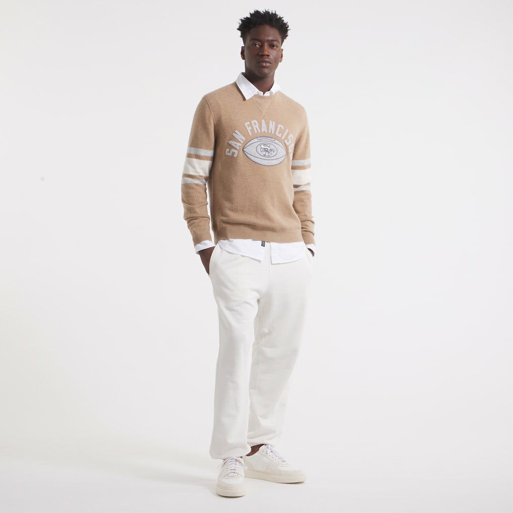 x Todd Snyder Cashmere Crew Sweater - San Francisco 49ers