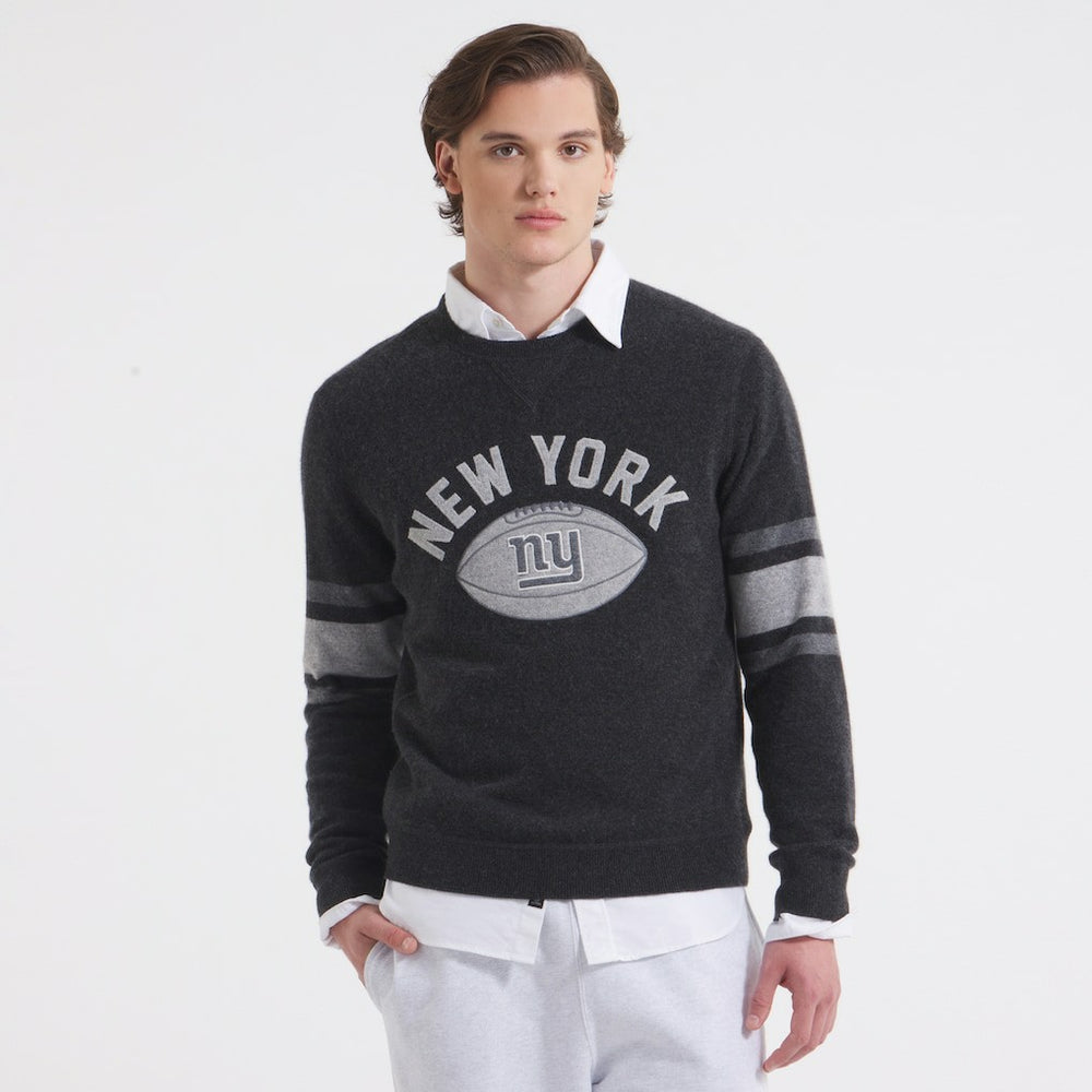 x Todd Snyder Cashmere Crew Sweatshirt - New York Giants