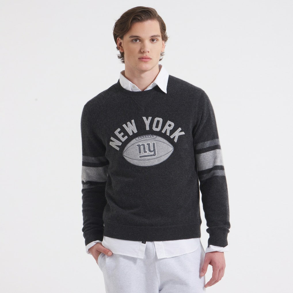 x Todd Snyder Cashmere Crew Sweatshirt - New York Giants