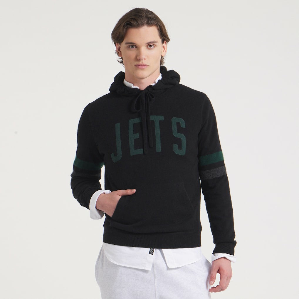 x Todd Snyder Cashmere Hoodie Sweater - New York Jets