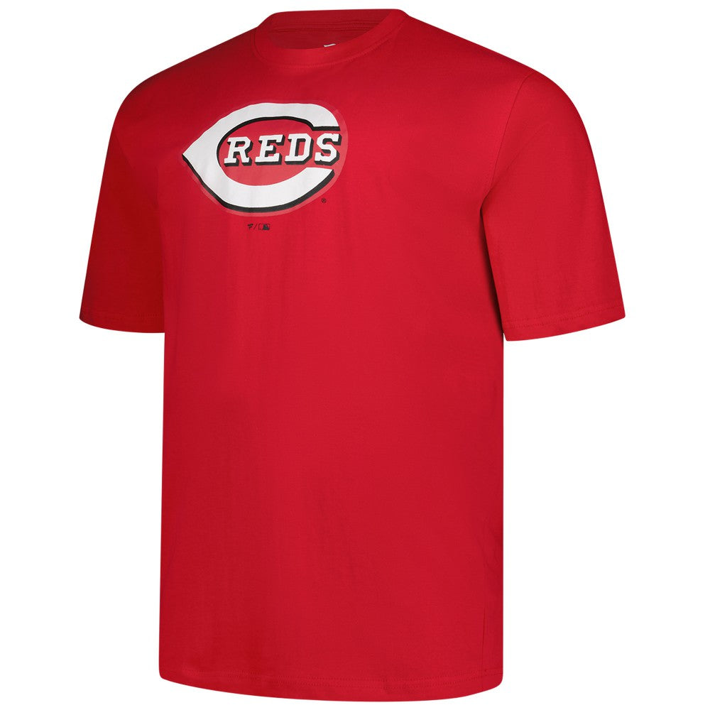 MLB Cincinnati Reds Profile Big & Tall Primary Logo T-Shirt