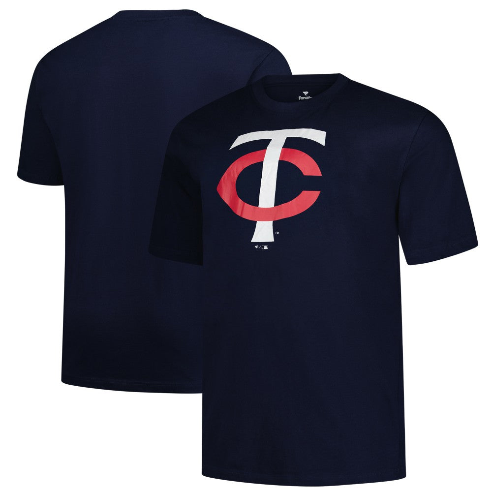 MLB Minnesota Twins Profile Big & Tall Primary Logo T-Shirt