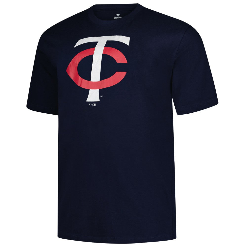 MLB Minnesota Twins Profile Big & Tall Primary Logo T-Shirt