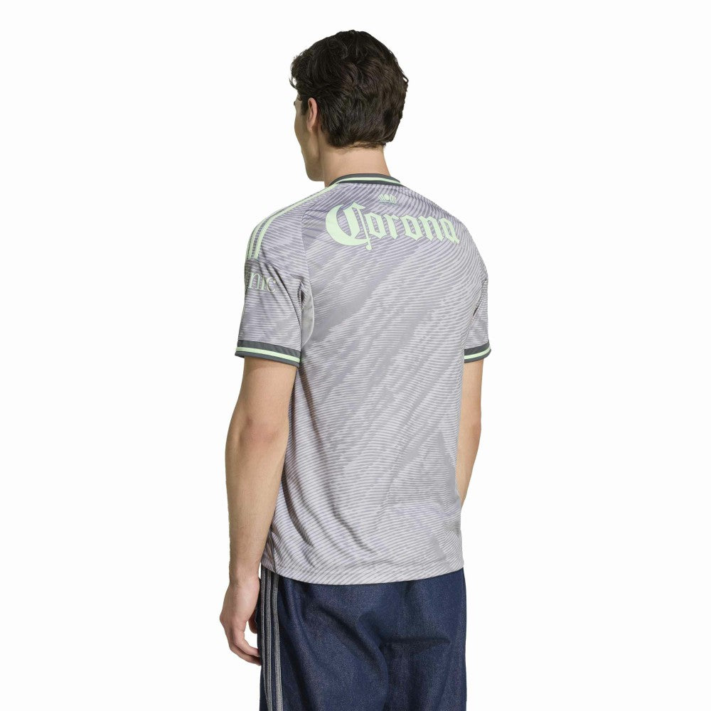 Club America 2025/26 Third Replica Jersey - Adidas Gray