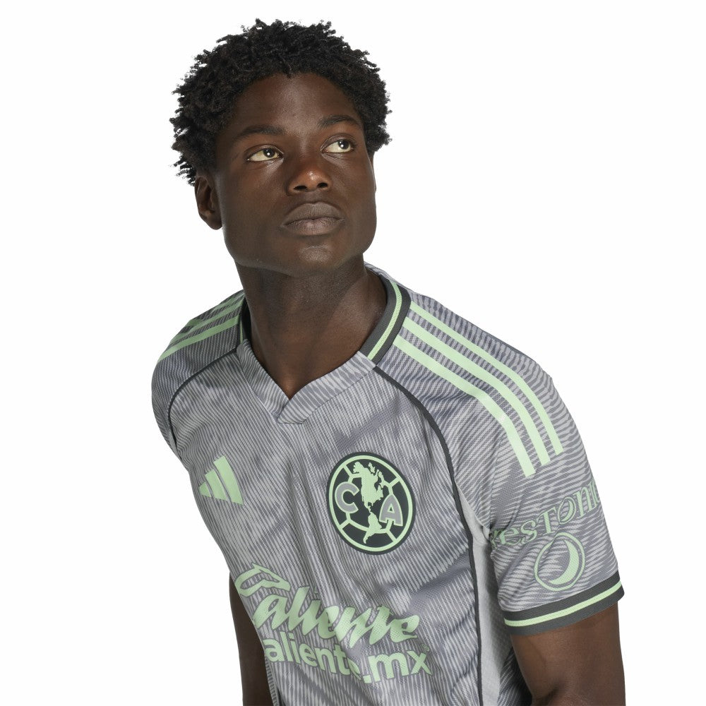 Club America 2025 Third On Field Jersey - Adidas Gray