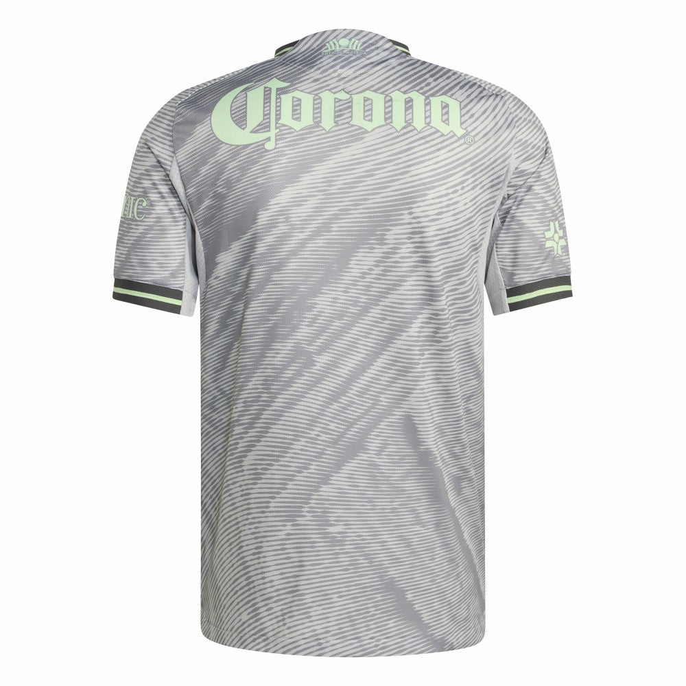Club America 2025 Third On Field Jersey - Adidas Gray
