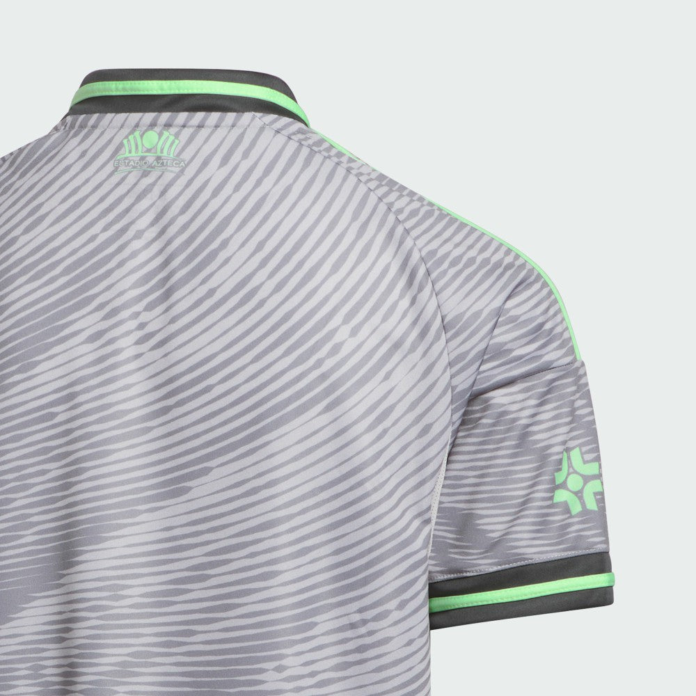 Club America Youth 2025 Third Replica Jersey - Adidas Gray