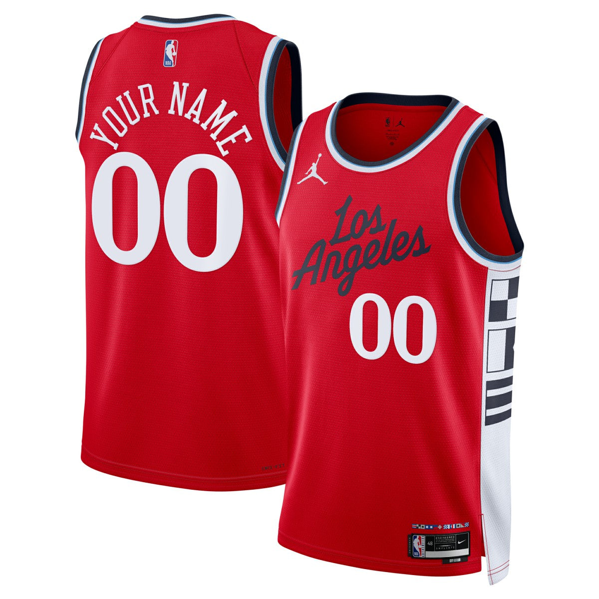 NBA LA Clippers Jordan Brand Unisex 2024/25 Custom Swingman Jersey