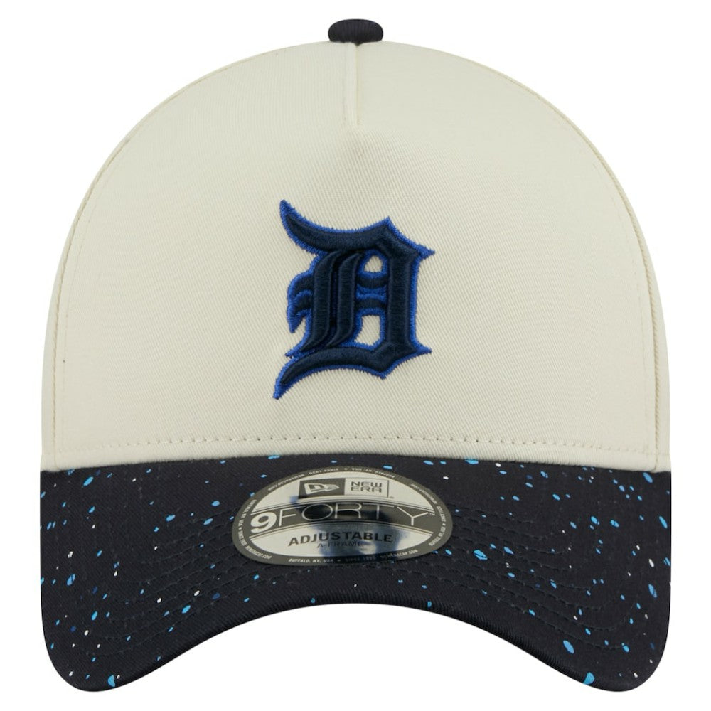 MLB Detroit Tigers New Era Speckle A-Frame 9FORTY Adjustable Hat