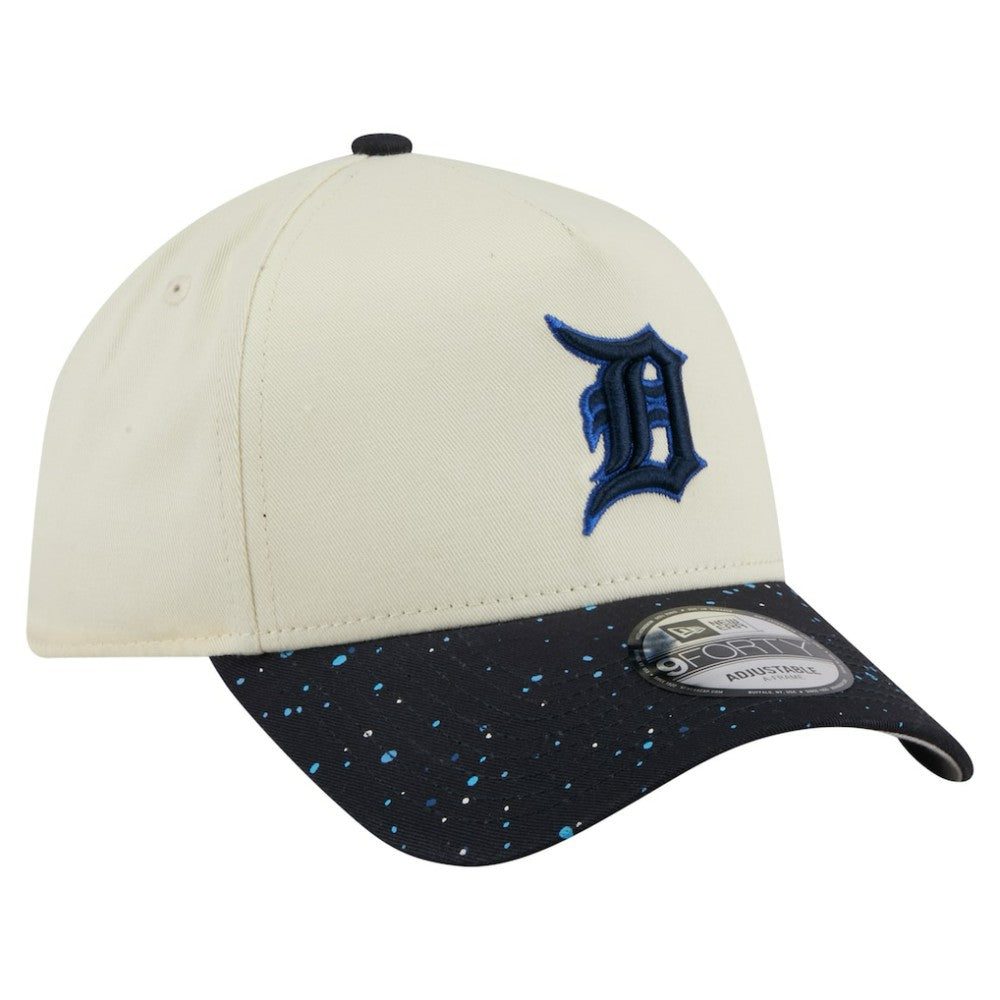 MLB Detroit Tigers New Era Speckle A-Frame 9FORTY Adjustable Hat