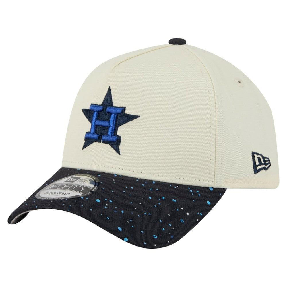 MLB Houston Astros New Era Speckle A-Frame 9FORTY Adjustable Hat