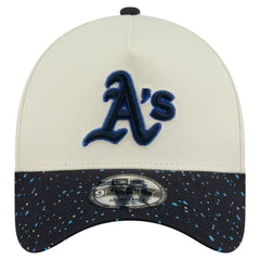 MLB Athletics New Era Speckle A-Frame 9FORTY Adjustable Hat