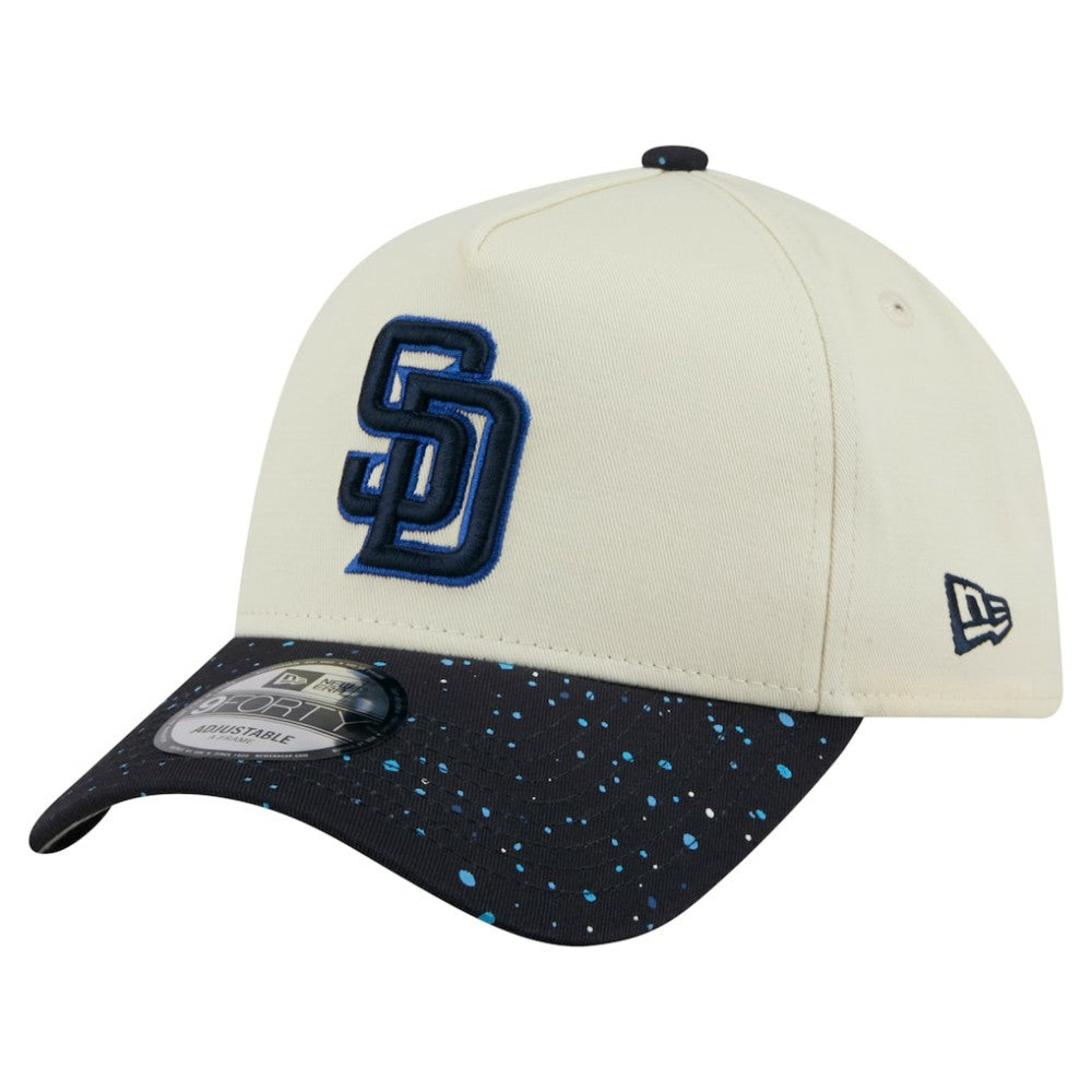 MLB San Diego Padres New Era Speckle A-Frame 9FORTY Adjustable Hat