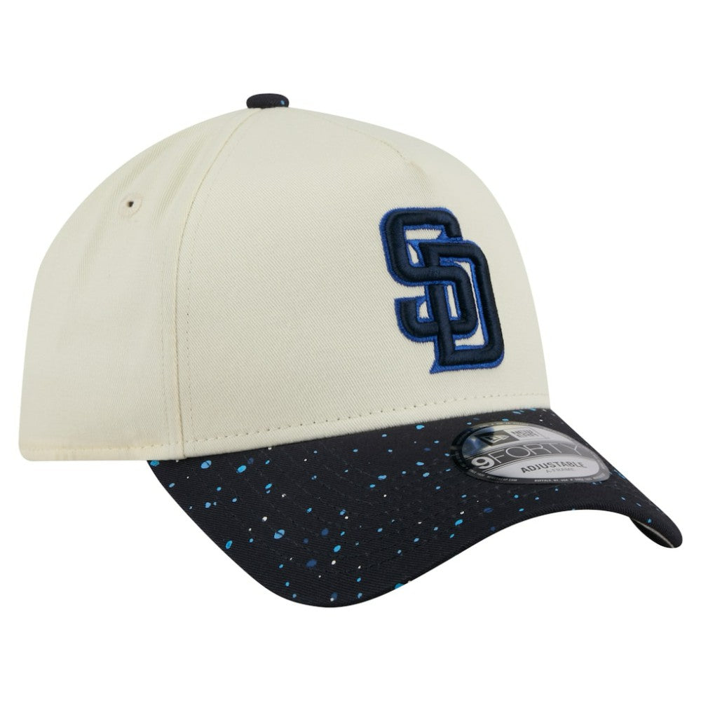 MLB San Diego Padres New Era Speckle A-Frame 9FORTY Adjustable Hat