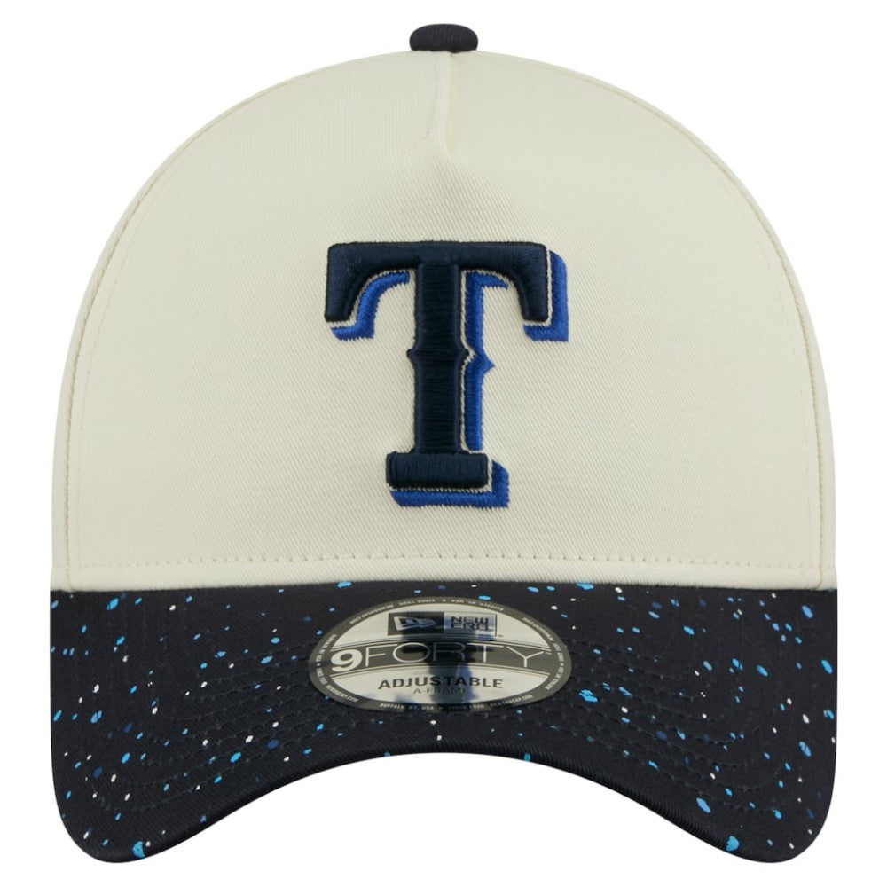 MLB Texas Rangers New Era Speckle A-Frame 9FORTY Adjustable Hat